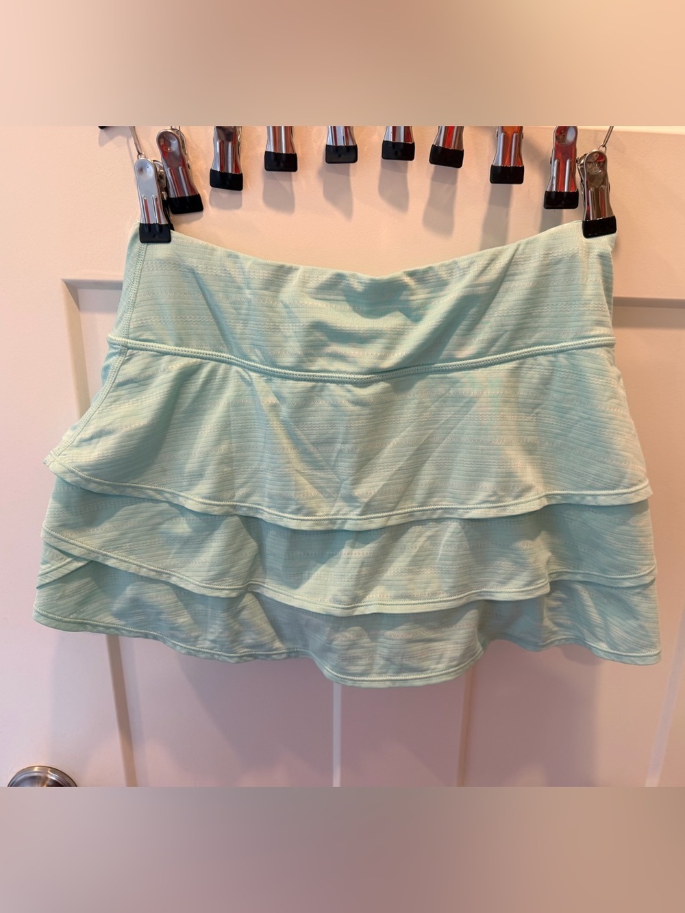Athleta Aqua Tiered Ruffle Skort Size Small